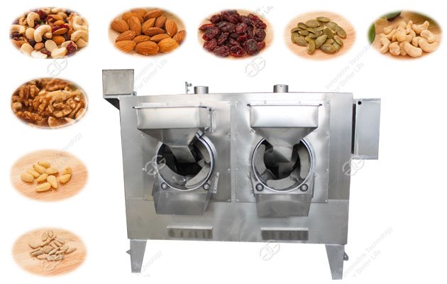 Drum Type Roasting Machine For Peanuts And Other Nuts Factory Price