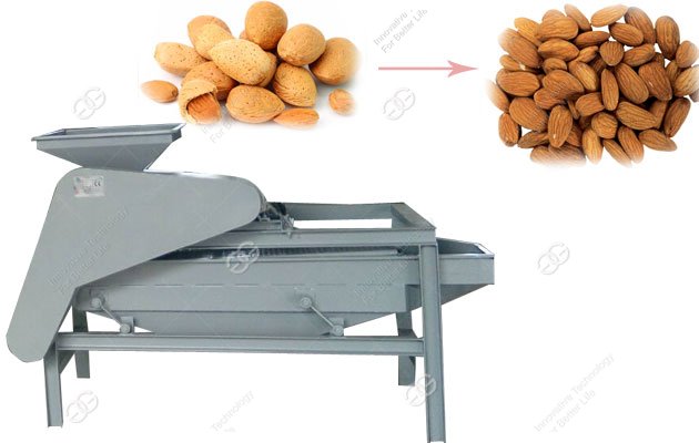 almond shelling machine