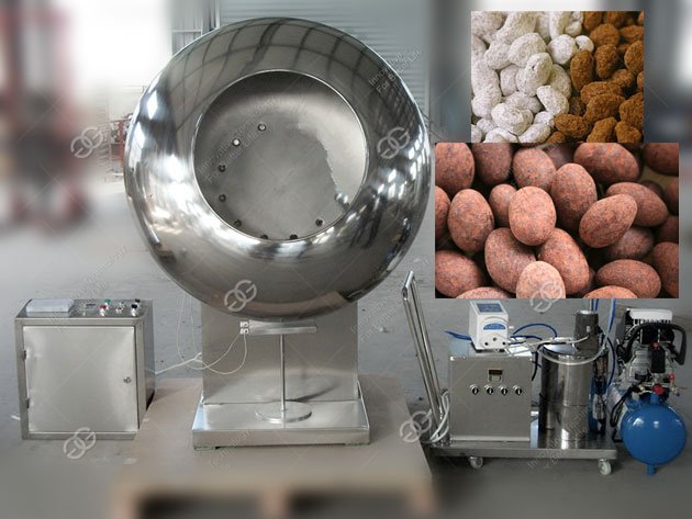 dragee almond making machine