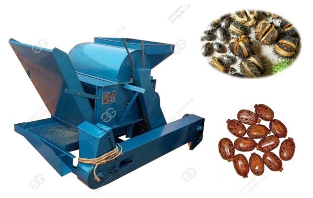 castor seed shelling machine