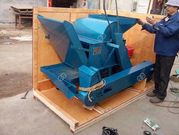 castor seeds sheller machine