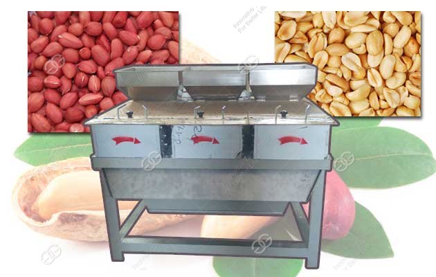 roasted peanut skin peeling machine 