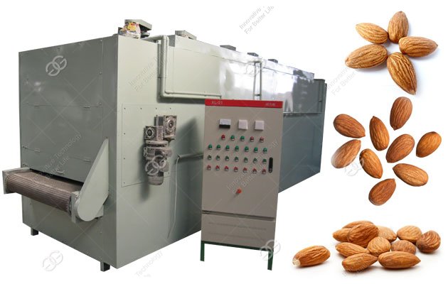 almond roasting machine