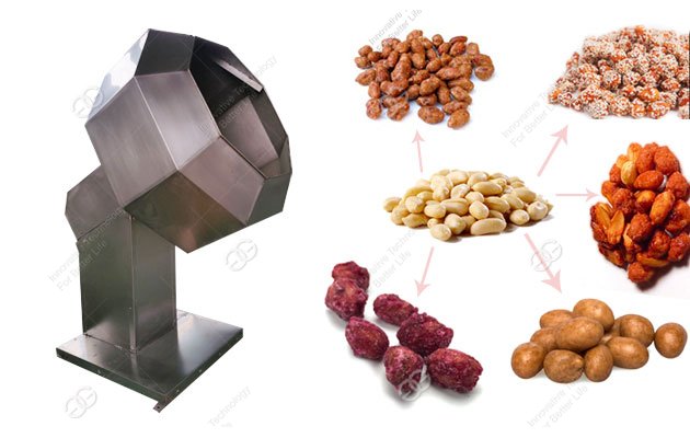 Sugar Coated Peanuts Making Machine Stainless Steel