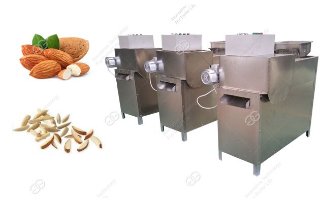 almond slivering cutting machine