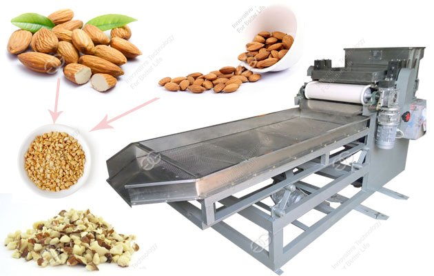 almond chopping cutting machine