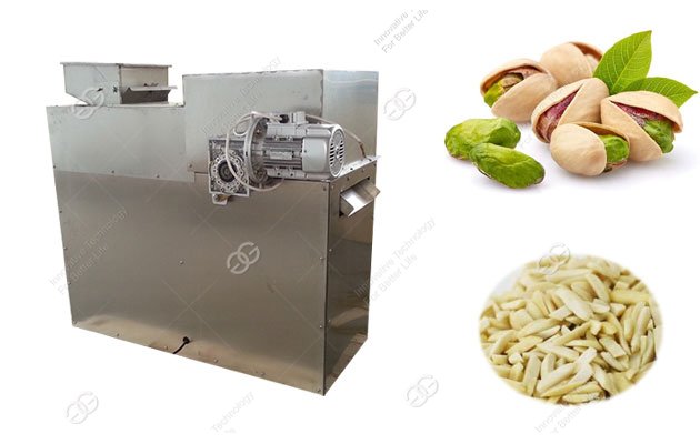 pistachio strip cutting machine