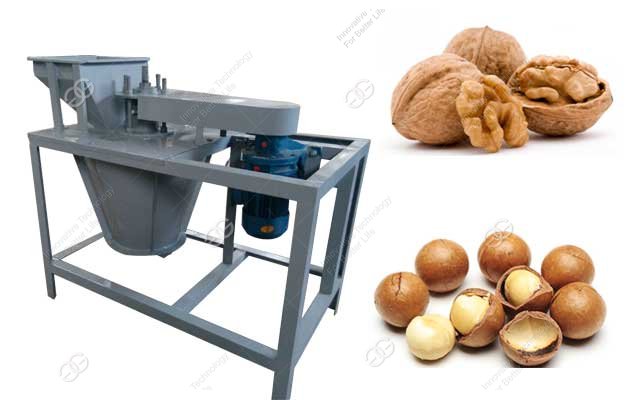 walnut shell cracking machine