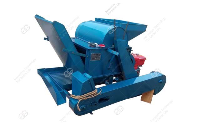 castor seed shell cracking machine