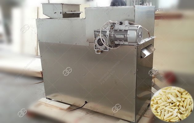 almond slivering cutting equipment